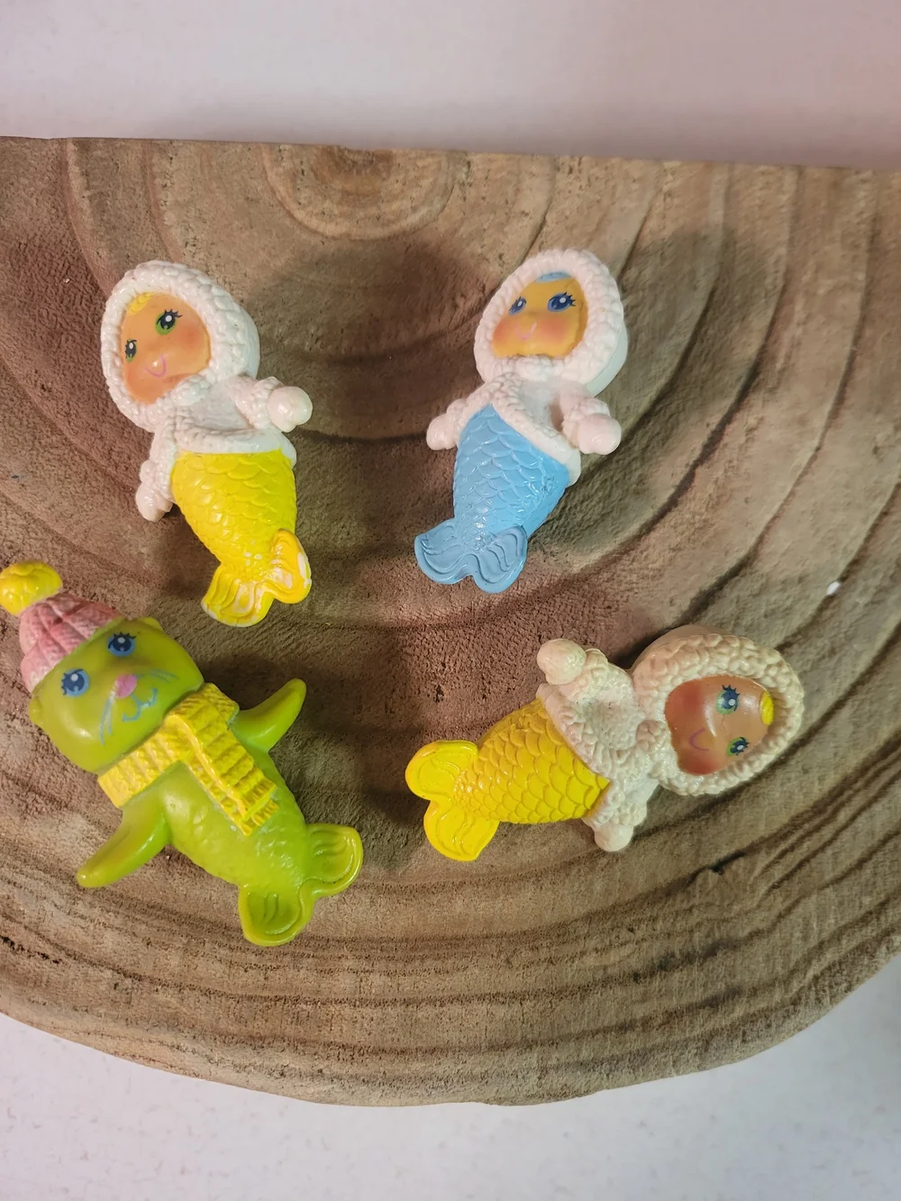 Vintage 70s 80s Kenner Sea Wees Toy Lot